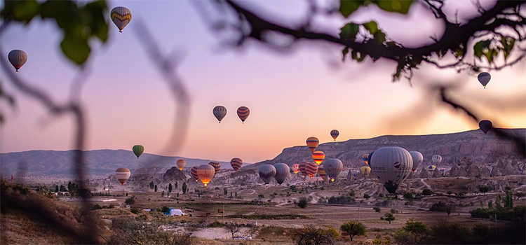 Globos de aire caliente