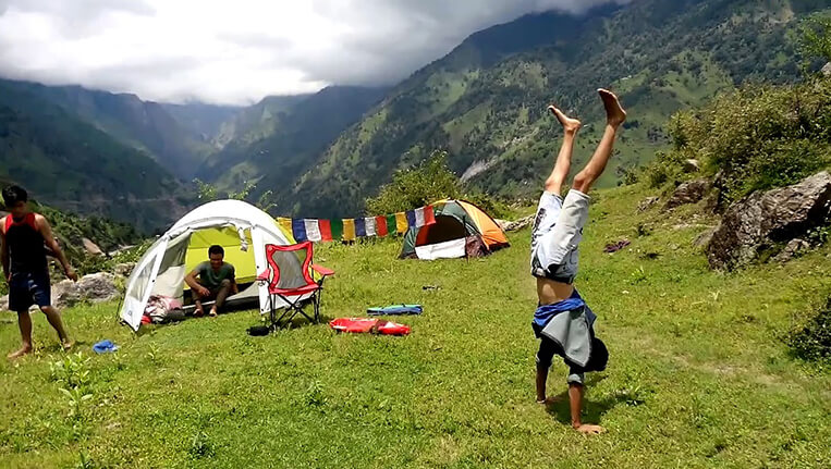 Los mejores lugares para acampar en India