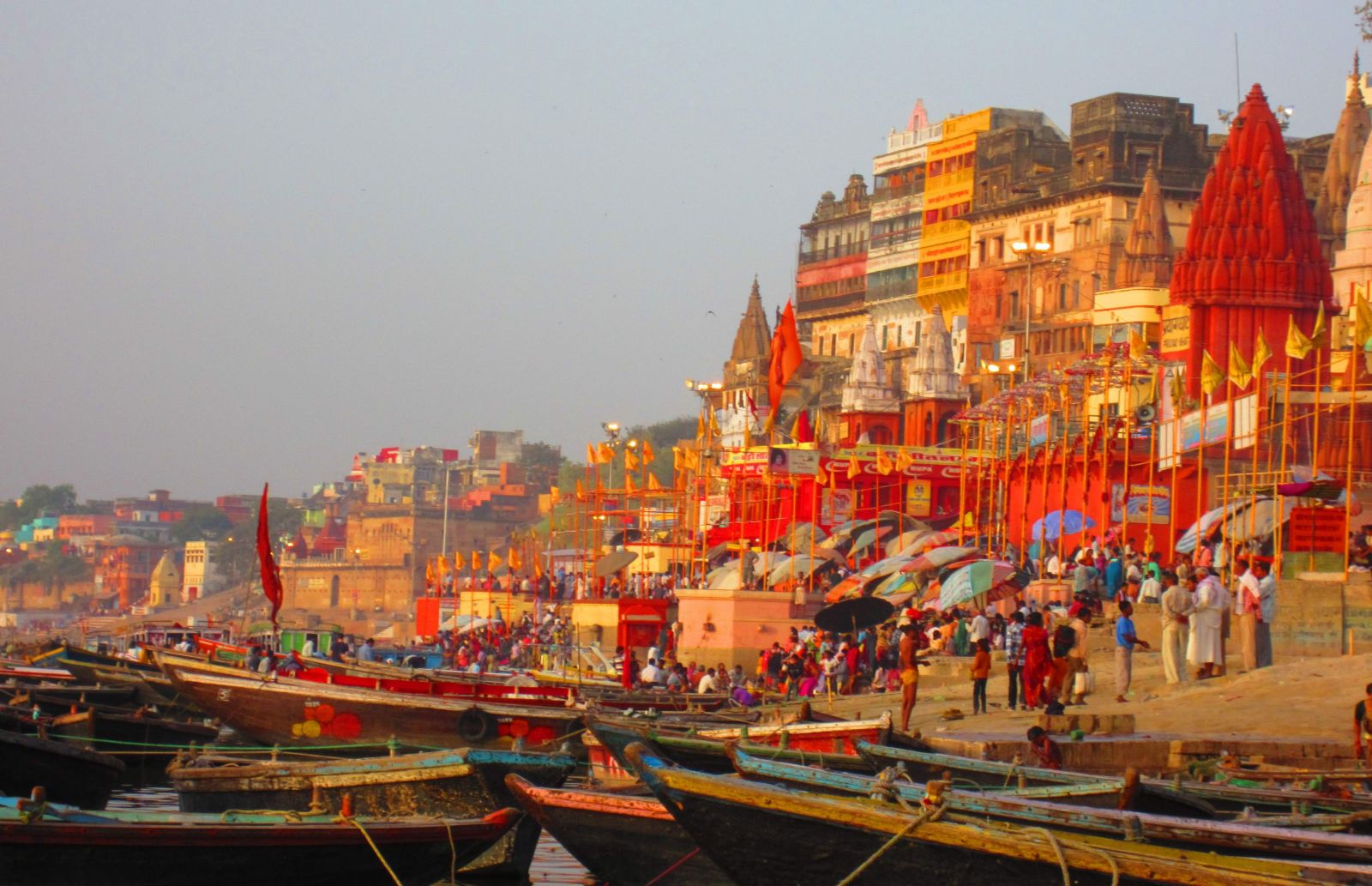 Ghats y templos de Varanasi