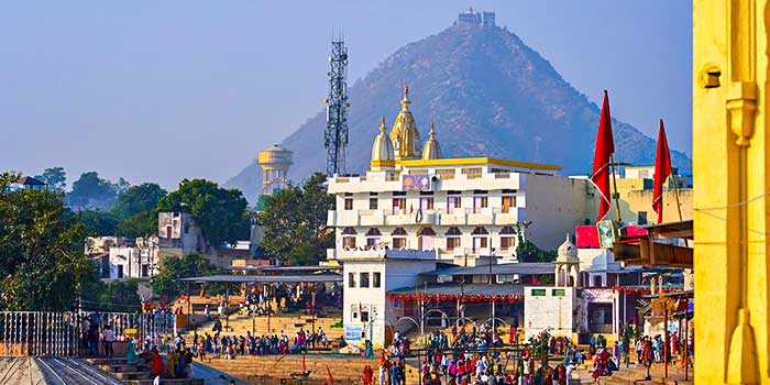 Los asuntos emocionantes en Pushkar